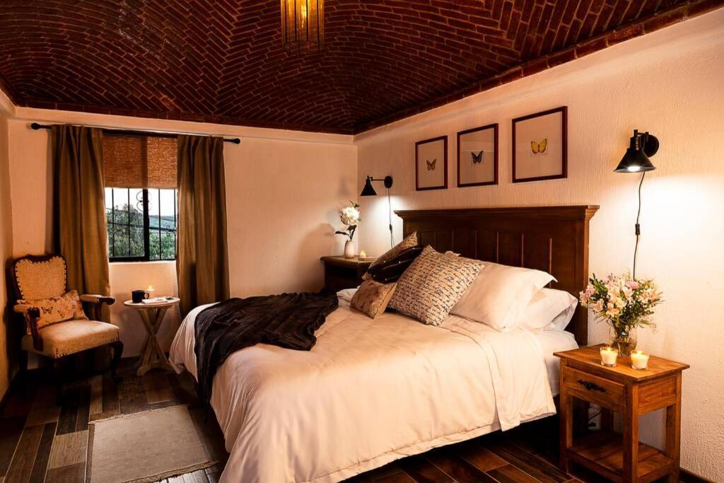 Casa Aurora, Estilo Rustico-Moderno, Guanajuato Villa Exterior photo